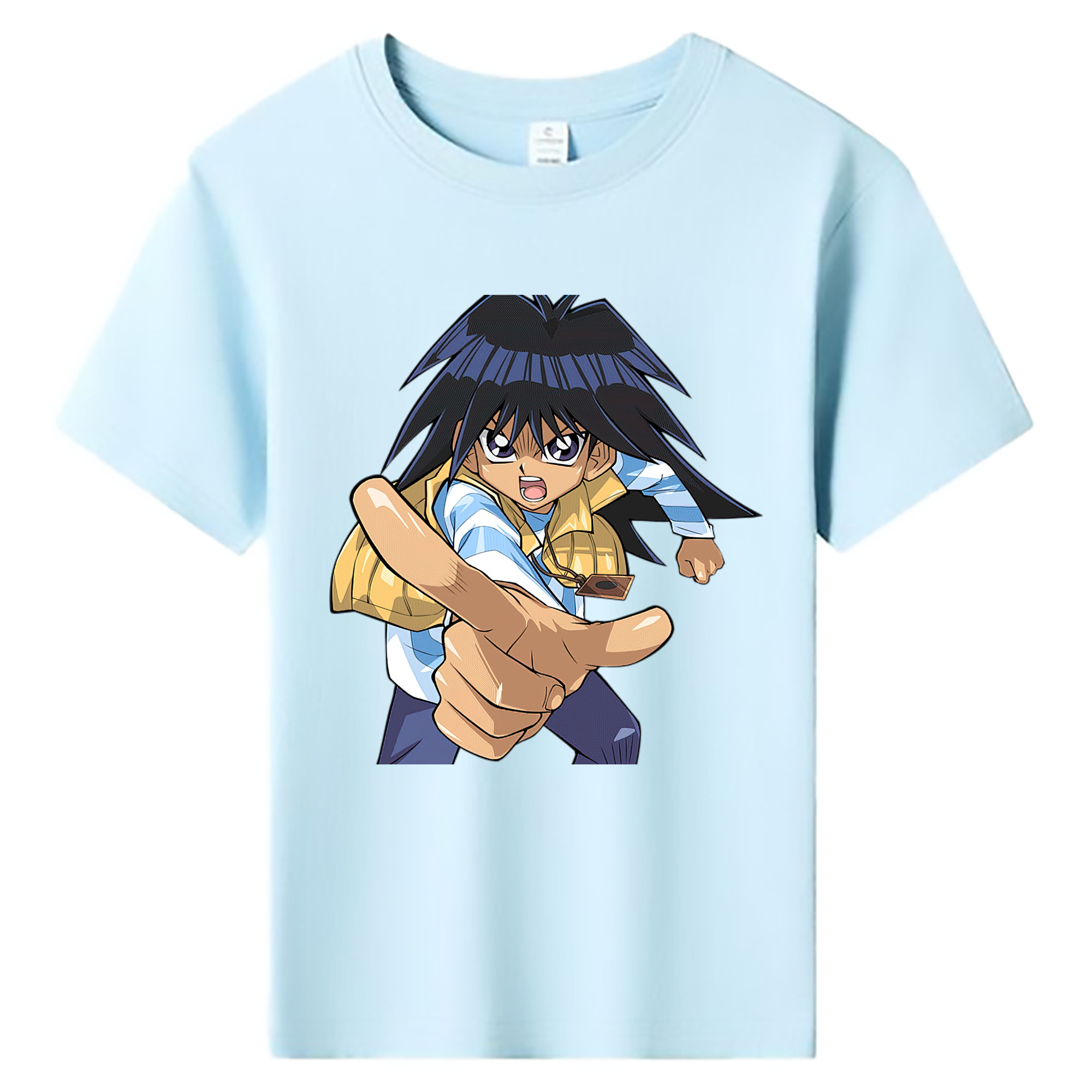 （画像用） 遊☆戯☆王 Yu-Gi-Oh! 綿100％キッズTシャツ（フロントプリント）